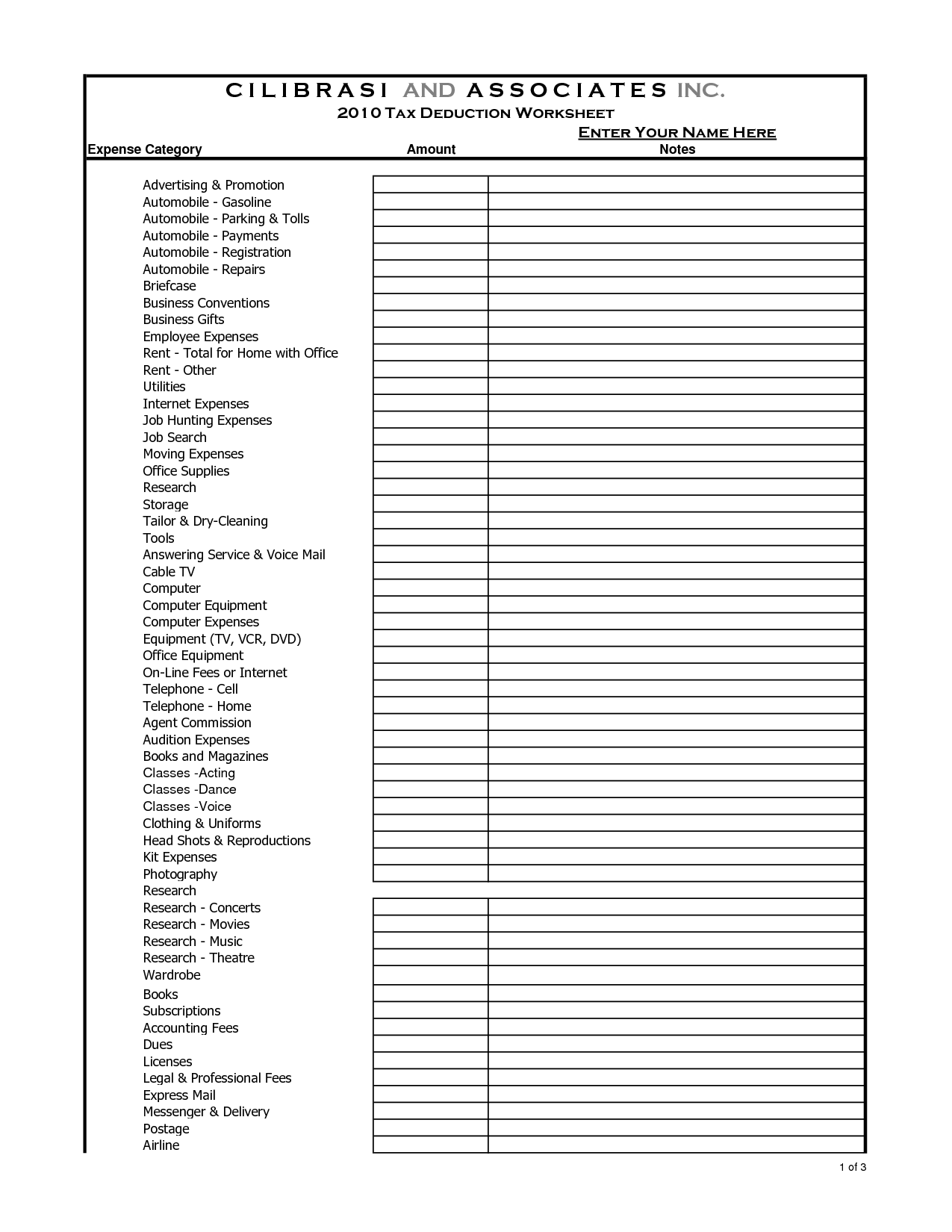 16 Tax Organizer Worksheet Worksheeto