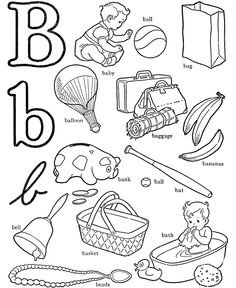 Words Start with Letter B Image