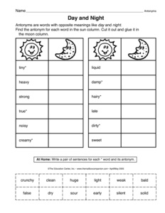 Language Arts Worksheets Image