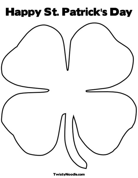 St. Patricks Day Coloring Pages Image