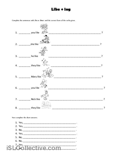 Ing form worksheets. Like ing Worksheets. Like ing exercises. Like verb ing Worksheets. Like ing упражнения.