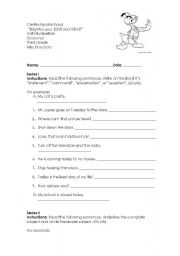 3rd Grade English Worksheets