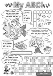 English Alphabet Kids Activities