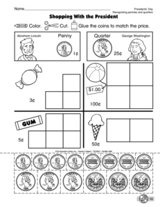 Presidents Day Math Worksheets