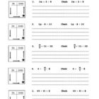 Solving Two-Step Equations Puzzle Worksheet Image