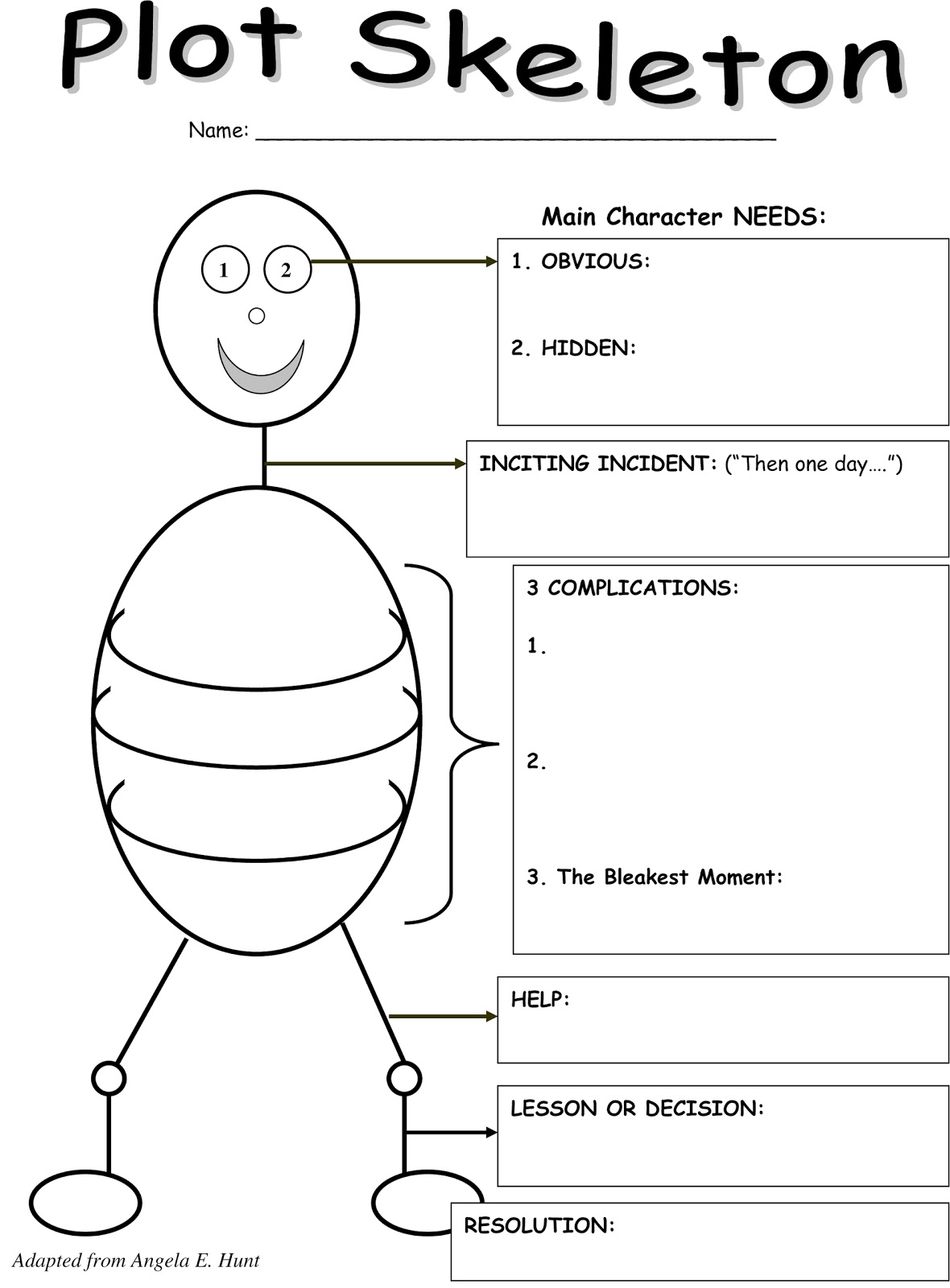 17 Creative Writing Worksheets Blank Worksheeto