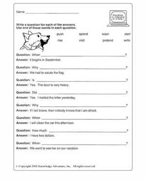 Year 8 English Worksheets