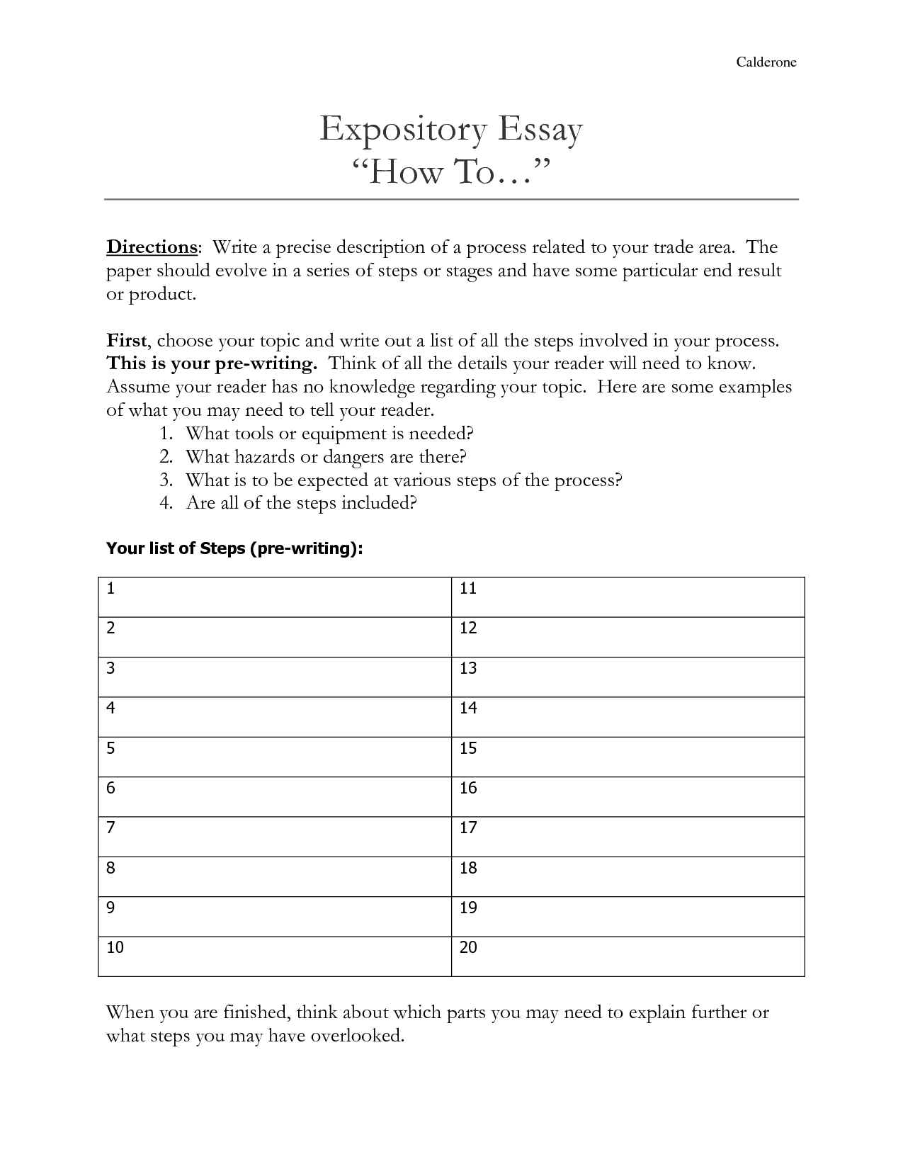 18 Thesis Worksheet Middle School Worksheeto how-to-format-an-expository-essay-perfectessay
