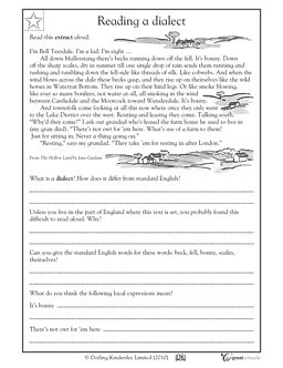 5th Grade Reading Comprehension Worksheets