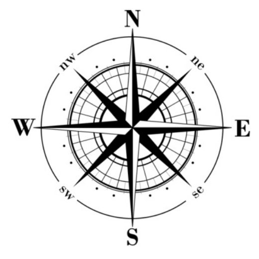 Free Printable Compass Rose Image