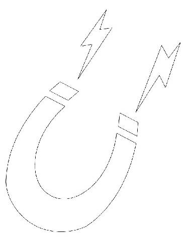Magnet Coloring Pages Image