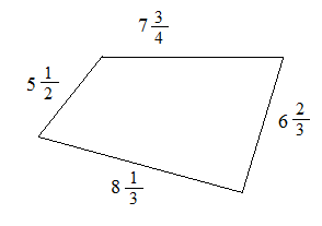 Perimeter with Fractions
