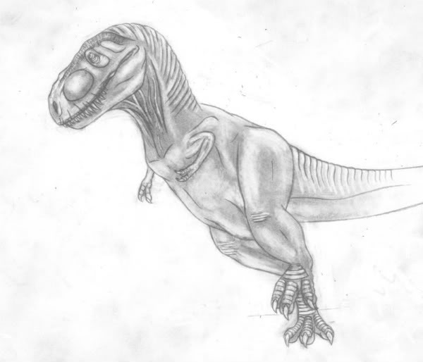 Realistic Dinosaur Drawings Image