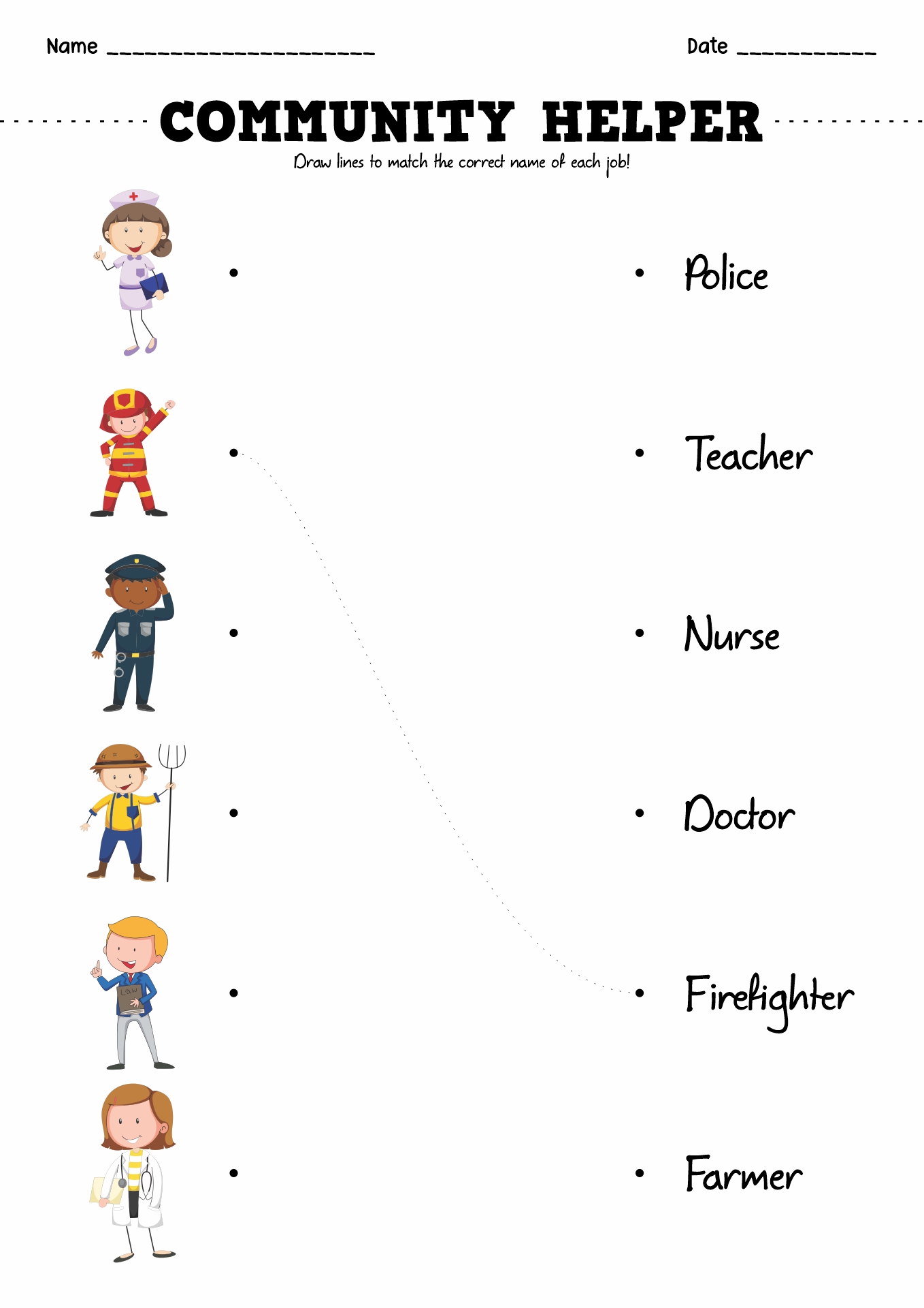 14 Jobs Occupations For Kids Worksheets Worksheeto