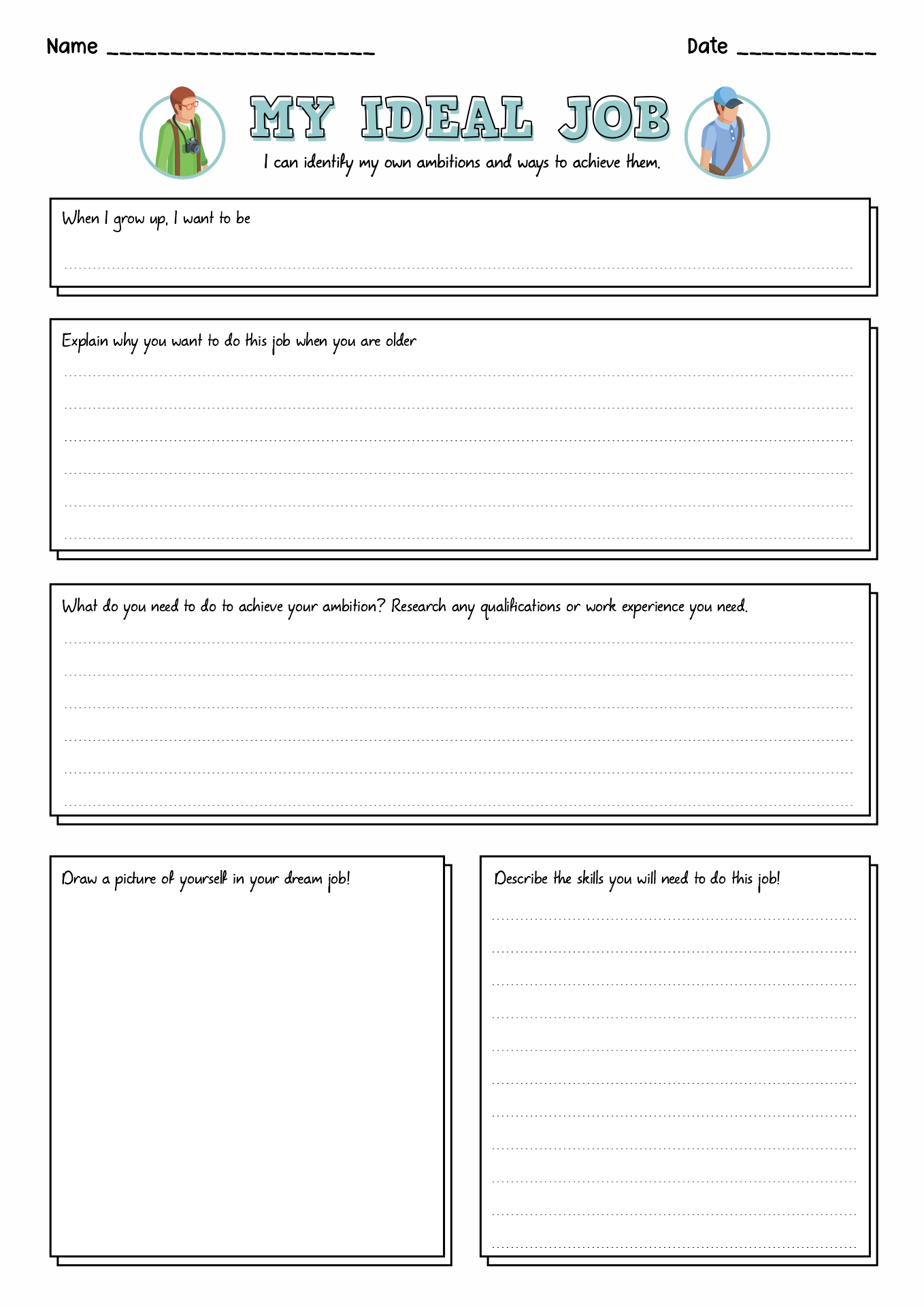 14 Jobs Occupations For Kids Worksheets Free PDF at
