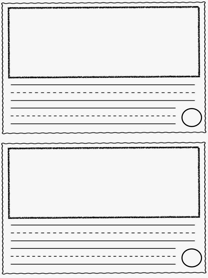 Blank Top Handwriting Paper Printable Worksheet24