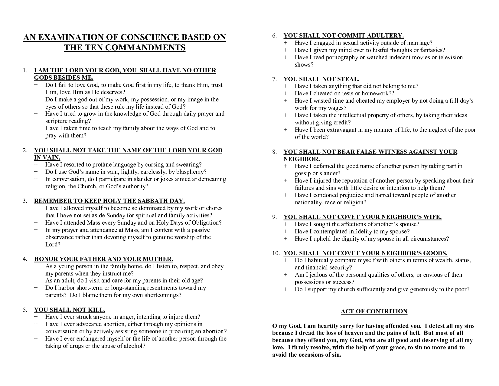 17 Movie Ten Commandments Worksheet /