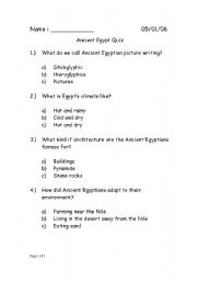 Modern World History Questions Worksheets