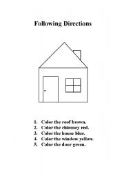 Following Directions Worksheets Image