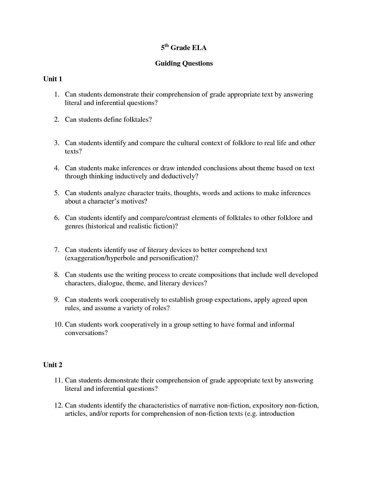 Identifying Theme Worksheets 5th Grade Image
