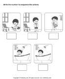 Kindergarten Sequence Worksheets Free