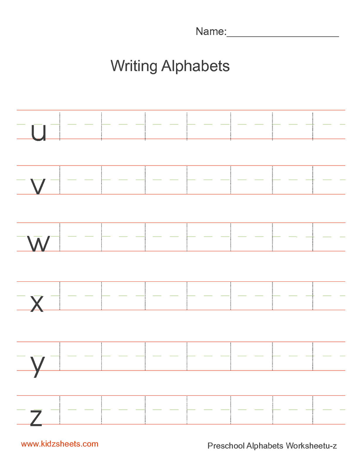 Free Printable Preschool Writing Numbers Worksheets Image