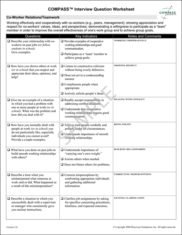 Structured Interview Questions Image