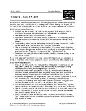 Study Skills Worksheets PDF Image