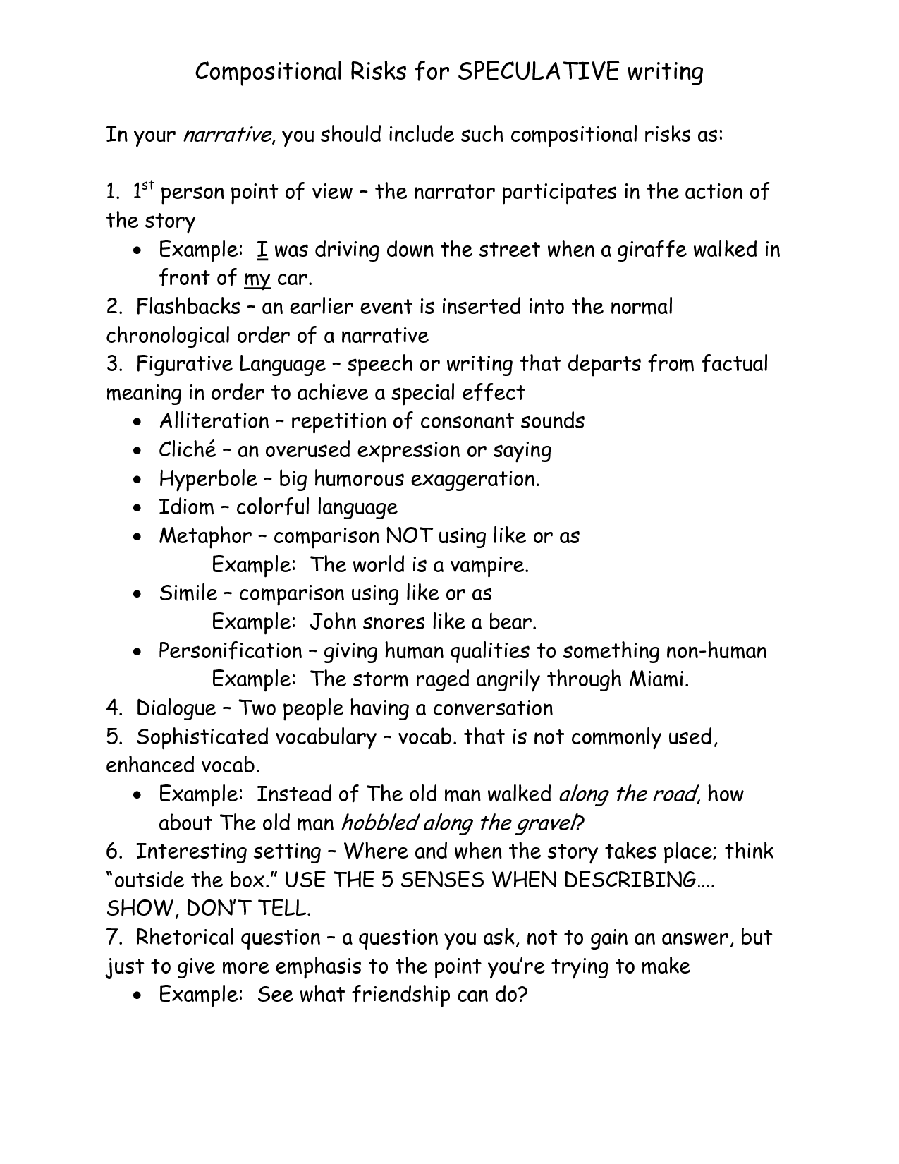 Free Writing Sentence Structure Worksheets Image