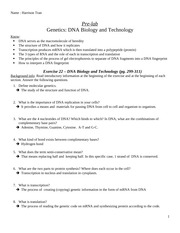 On Protein Synthesis DNA and RNA Worksheet Answers Image