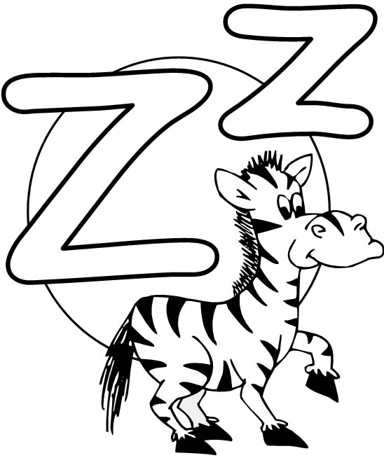 Printable Alphabet Letters Z Image