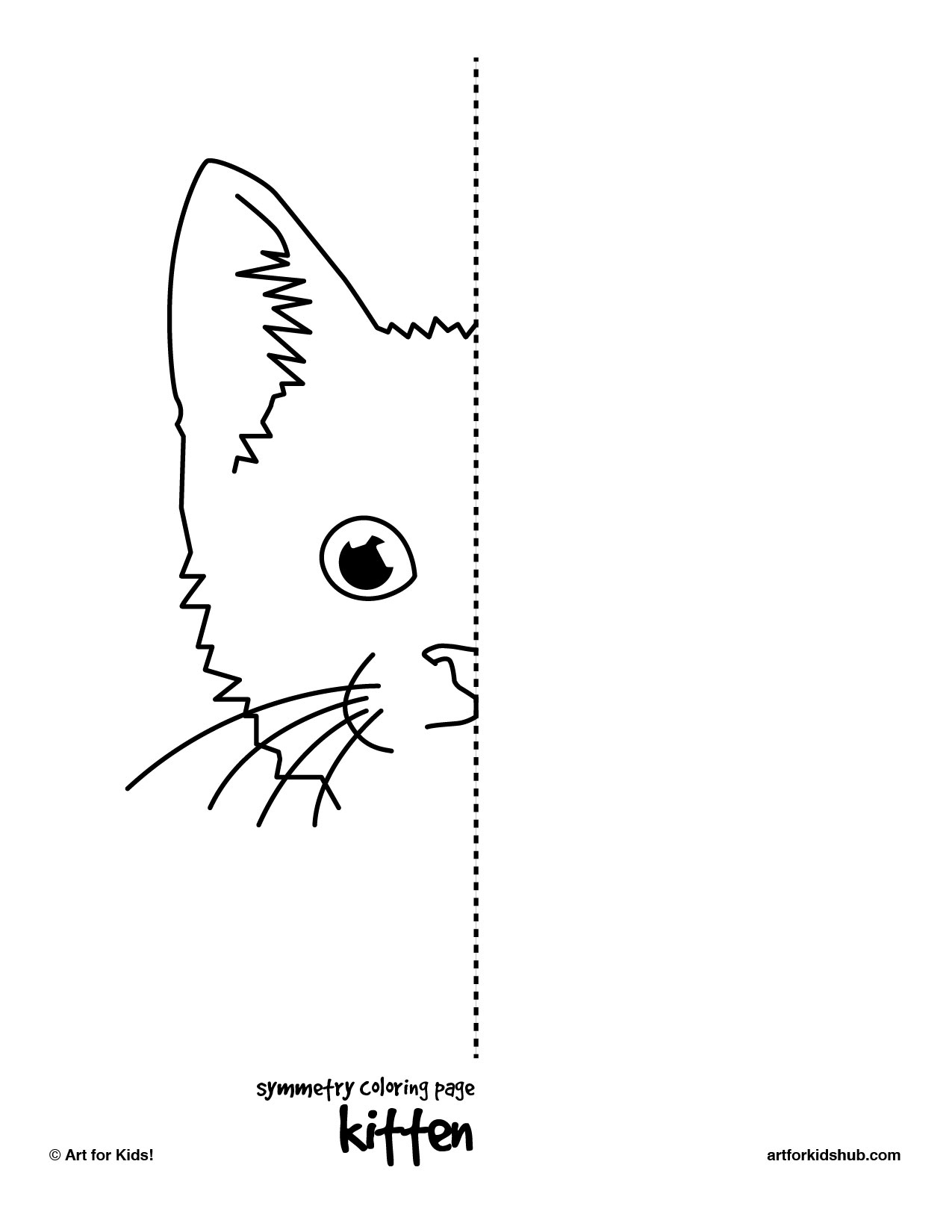 Symmetry Coloring Pages Image