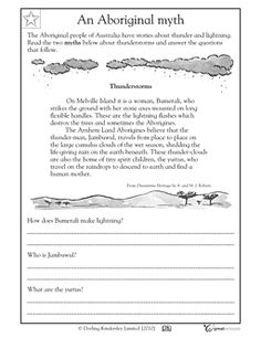 3rd Grade Reading Comprehension and Questions Worksheets Image