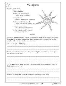 4th Grade Language Arts Worksheets Printable Image