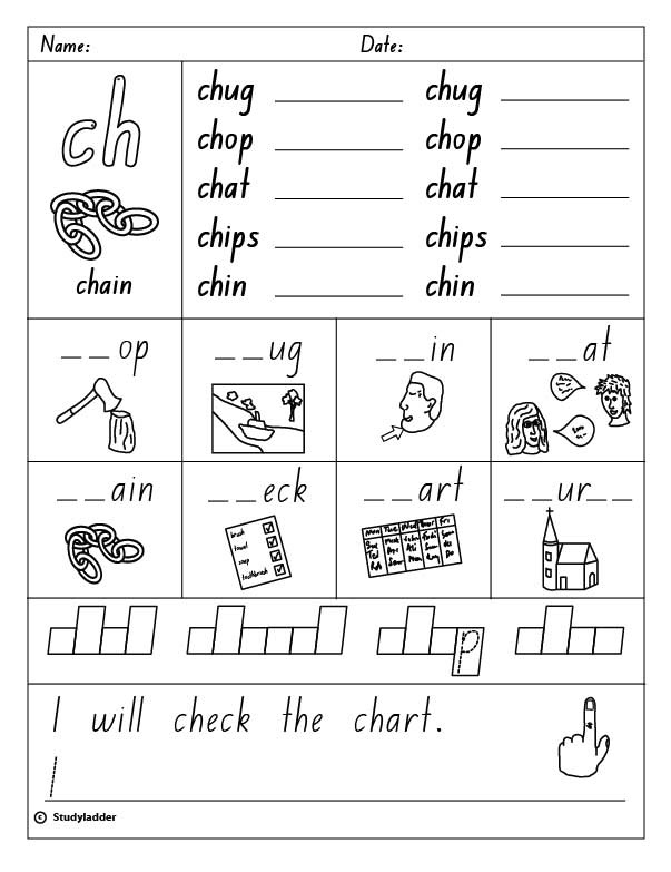 letra-ch-worksheet