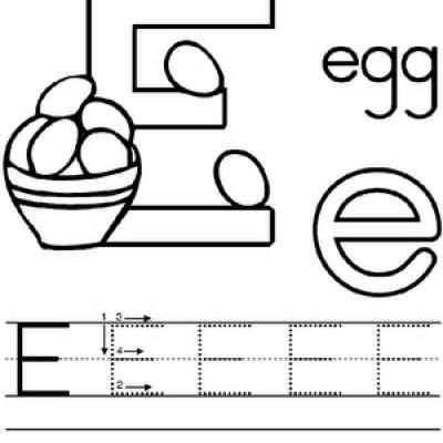 Kindergarten Alphabet Worksheets Printable