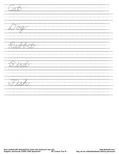 Make Your Own Handwriting Worksheets Image