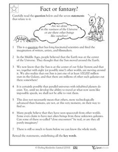 5th Grade Reading Worksheets Image