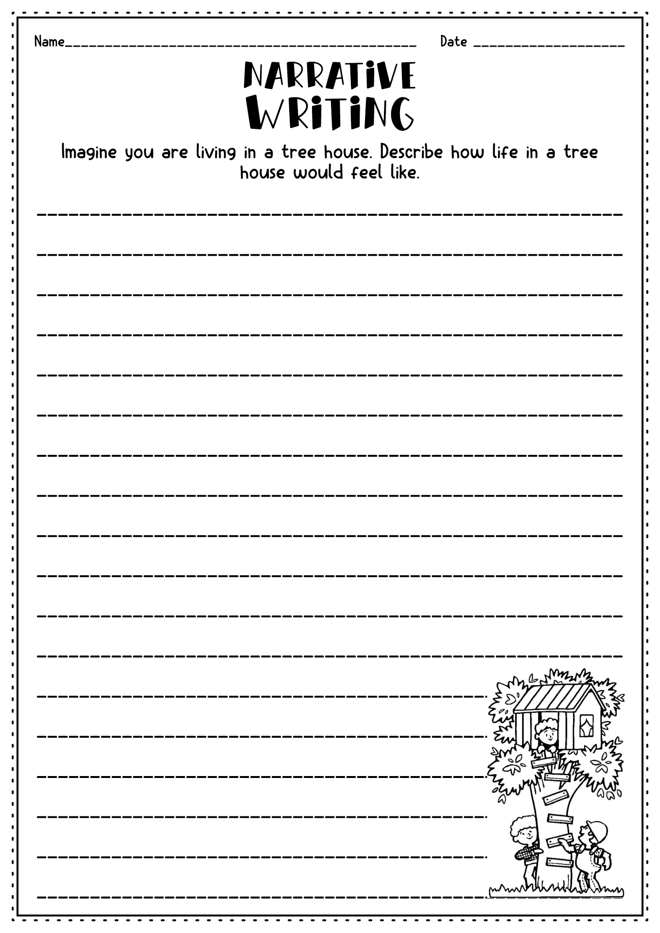6th Grade Writing Worksheets Image