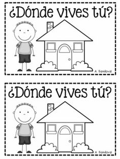 All About Me Printable Book Spanish Image