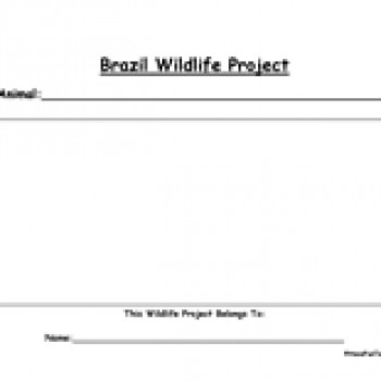 Brazil Worksheets for Third Graders Image