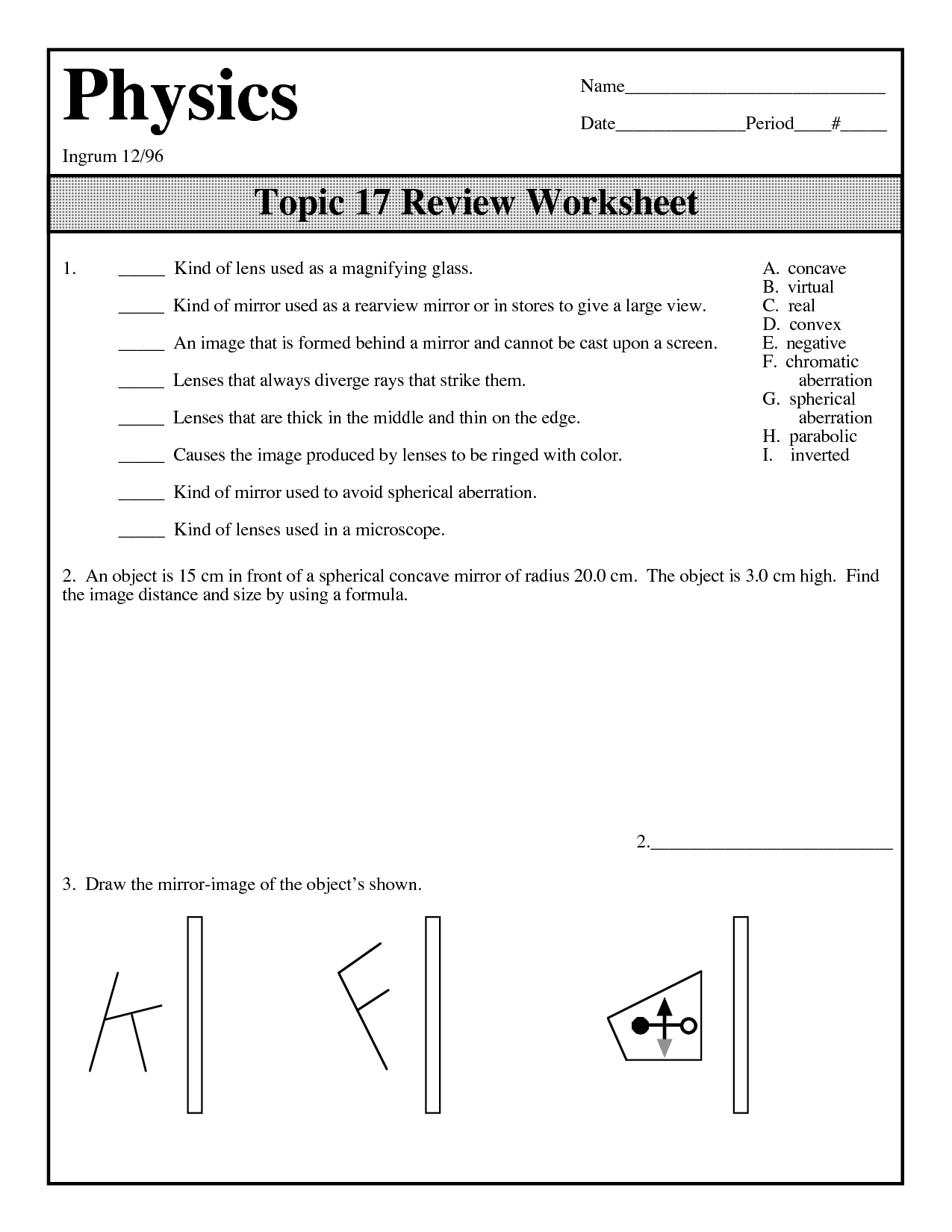 worksheet-spherical-mirror-images-answers-kids-activities