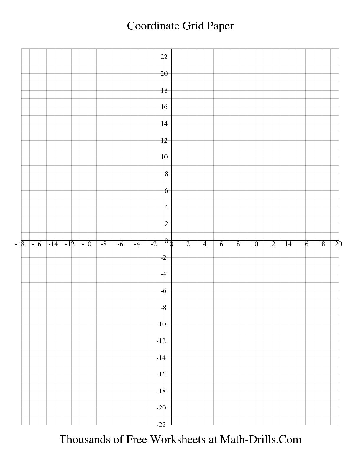 10 Coordinate Math Worksheets Printable /