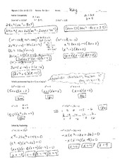 Kuta Software Infinite Algebra 1 Answers with Work Image