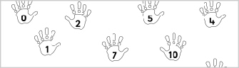 Number Bonds to 10 Worksheets Image