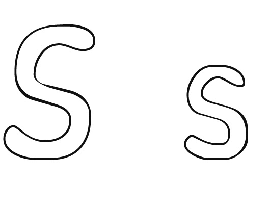 Preschool Letter S Coloring Pages Image