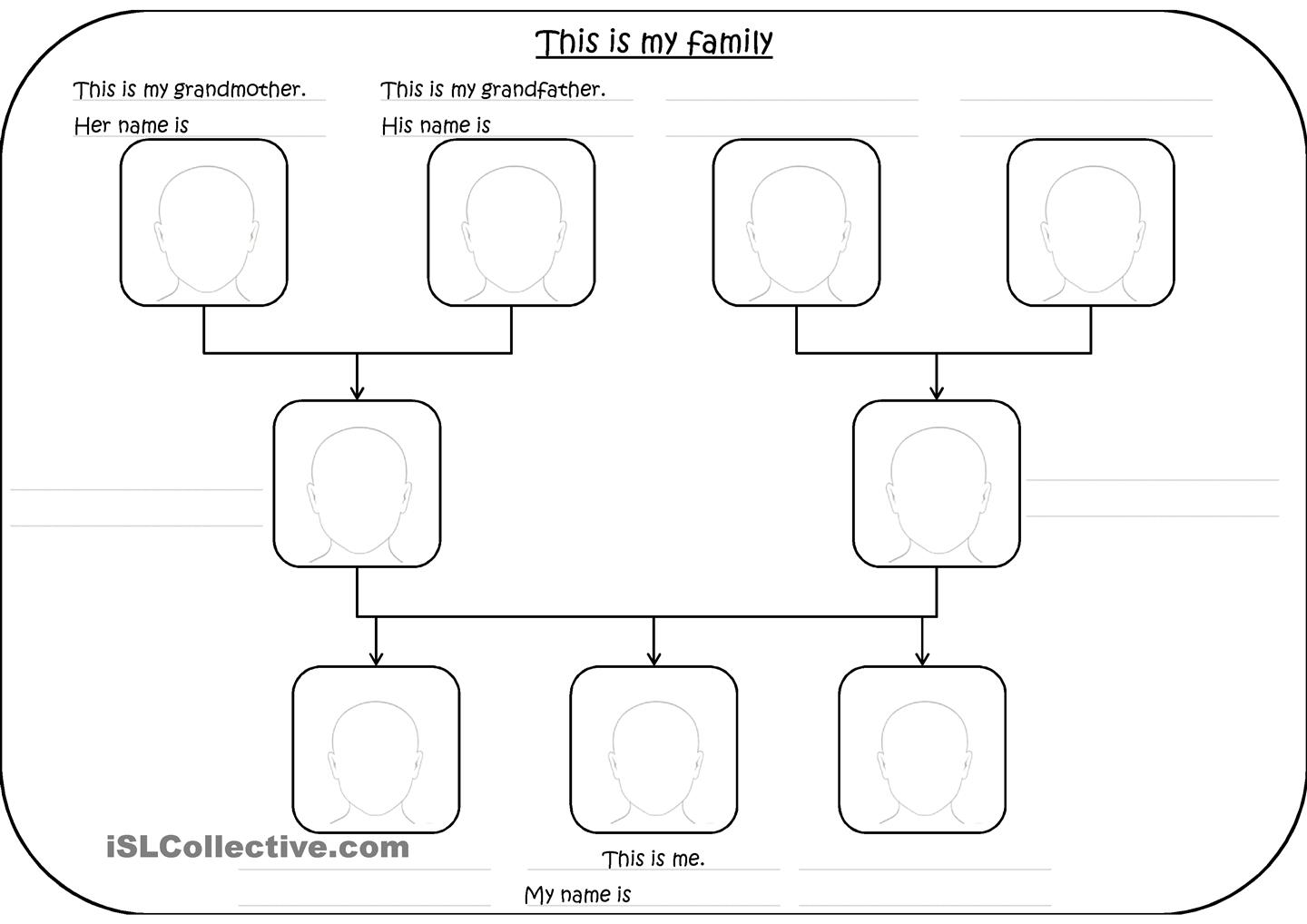 14 Spanish Family Tree Worksheet Worksheeto
