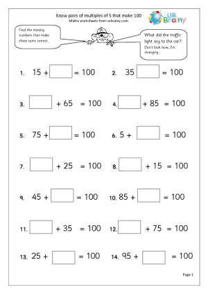 Year 3 Maths Worksheets Image