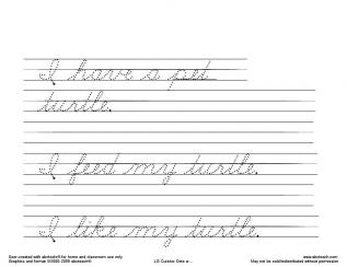 15 Best Images of Sentence Handwriting Worksheets - Sentence Worksheets ...