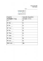 Days of the Week Spanish and English Worksheets Image